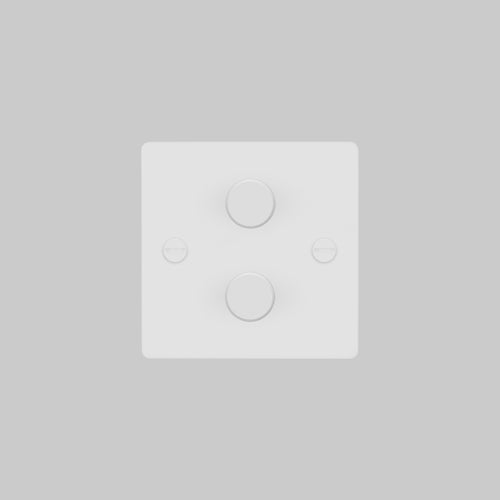 Buster + Punch 2G Dimmer Switch White