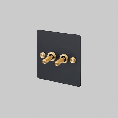 Buster + Punch 2G Toggle Light Switch Black
