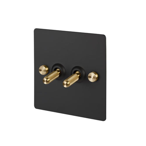 Buster + Punch 2G Toggle Light Switch Black