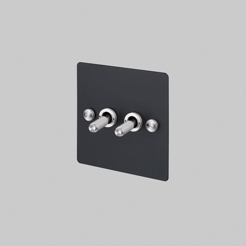 Buster + Punch 2G Toggle Light Switch Black