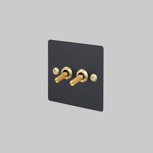 Buster + Punch 2G Toggle Light Switch Black