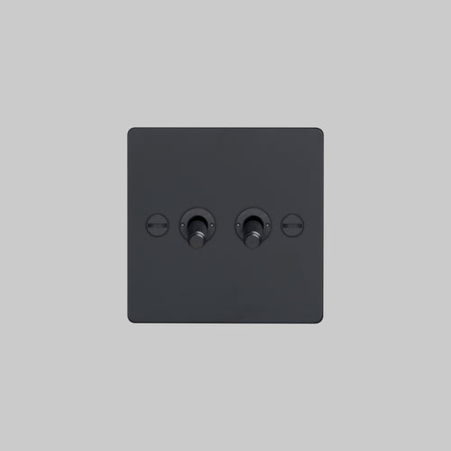 Buster + Punch 2G Toggle Light Switch Black