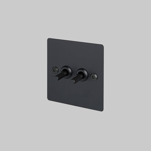 Buster + Punch 2G Toggle Light Switch Black