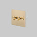 Buster + Punch 2G Toggle Light Switch Brass