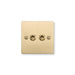 Buster + Punch 2G Toggle Light Switch Brass