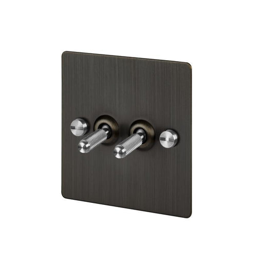 Buster + Punch 2G Toggle Light Switch Smoked Bronze