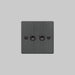 Buster + Punch 2G Toggle Light Switch Smoked Bronze