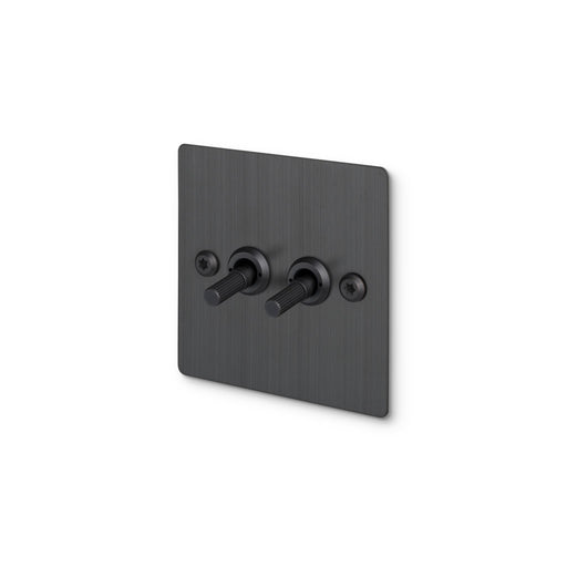 Buster + Punch 2G Toggle Light Switch Smoked Bronze