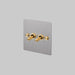 Buster + Punch 2G Toggle Light Switch Steel