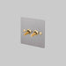 Buster + Punch 2G Toggle Light Switch Steel