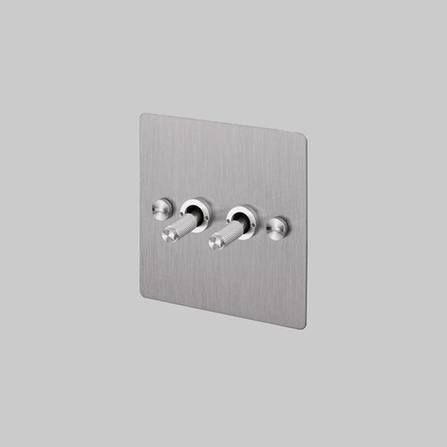 Buster + Punch 2G Toggle Light Switch Steel