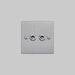 Buster + Punch 2G Toggle Light Switch Steel