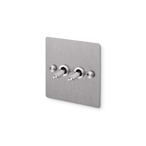 Buster + Punch 2G Toggle Light Switch Steel