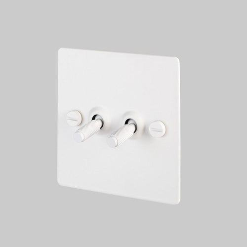 Buster + Punch 2G Toggle Light Switch White