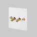 Buster + Punch 2G Toggle Light Switch White