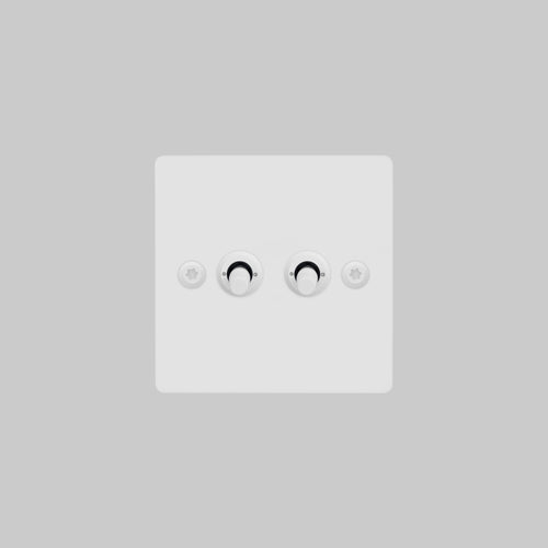 Buster + Punch 2G Toggle Light Switch White