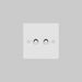 Buster + Punch 2G Toggle Light Switch White