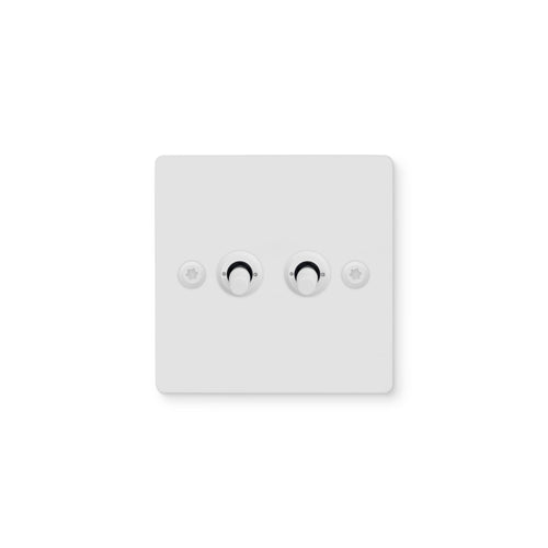Buster + Punch 2G Toggle Light Switch White