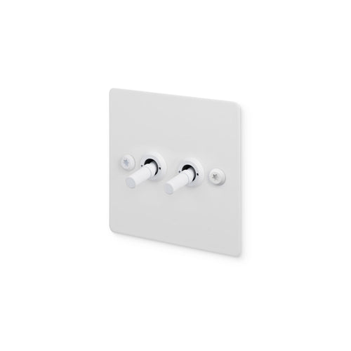 Buster + Punch 2G Toggle Light Switch White
