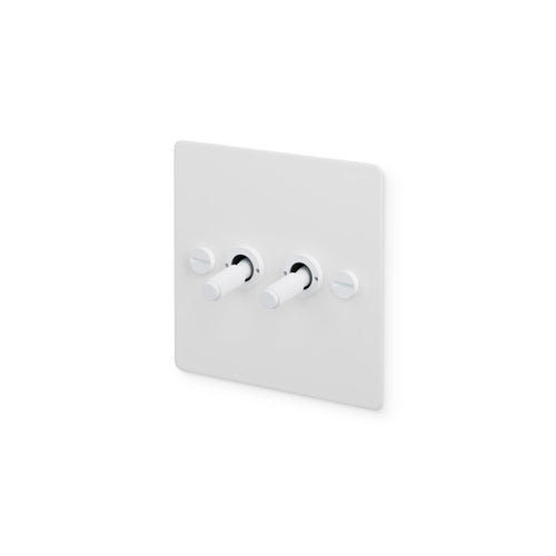 Buster + Punch 2G Toggle Light Switch White