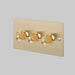Buster + Punch 3G Dimmer Switch Brass