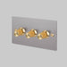 Buster + Punch 3G Dimmer Switch Steel