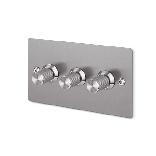 Buster + Punch 3G Dimmer Switch Steel