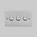 Buster + Punch 3G Dimmer Switch Steel