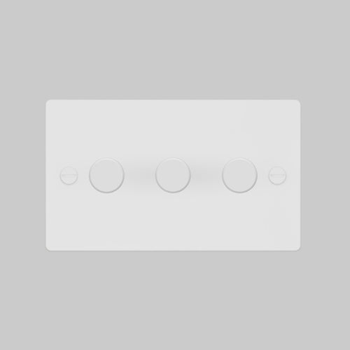 Buster + Punch 3G Dimmer Switch White