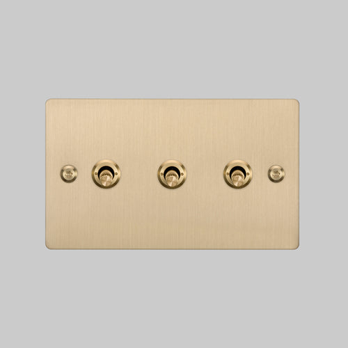 Buster + Punch 3G Toggle Light Switch Brass