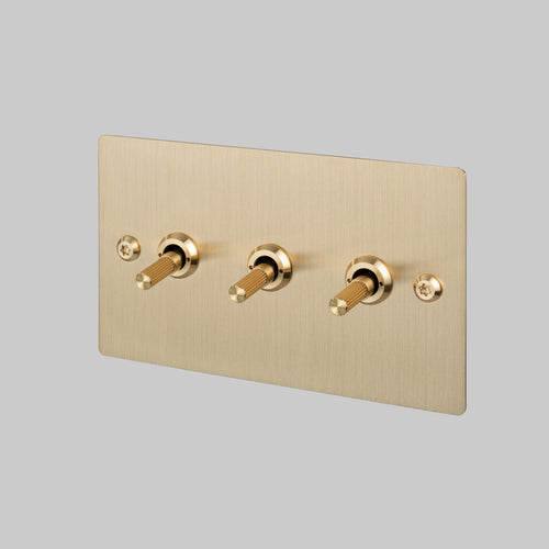 Buster + Punch 3G Toggle Light Switch Brass