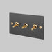 Buster + Punch 3G Toggle Light Switch Smoked Bronze