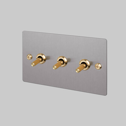 Buster + Punch 3G Toggle Light Switch Steel