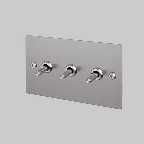 Buster + Punch 3G Toggle Light Switch Steel