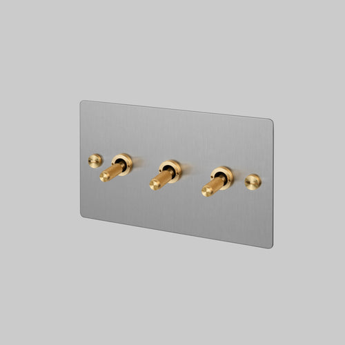 Buster + Punch 3G Toggle Light Switch Steel