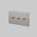 Buster + Punch 3G Toggle Light Switch Steel