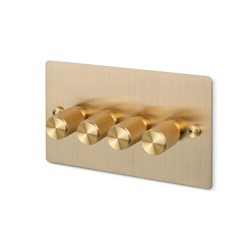 Buster + Punch 4G Dimmer Switch Brass