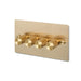 Buster + Punch 4G Dimmer Switch Brass