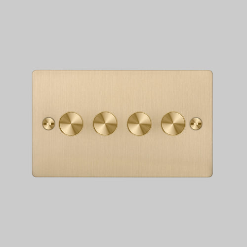 Buster + Punch 4G Dimmer Switch Brass