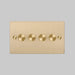 Buster + Punch 4G Dimmer Switch Brass