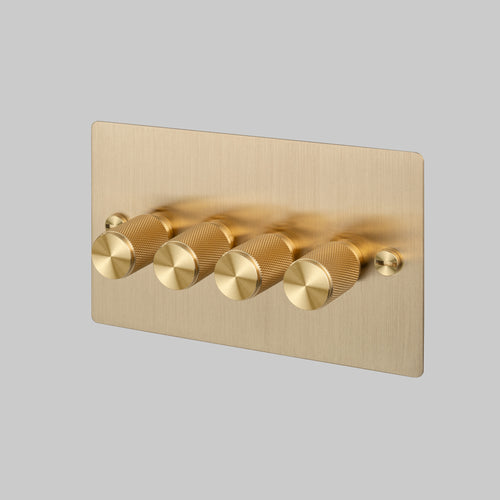 Buster + Punch 4G Dimmer Switch Brass