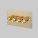 Buster + Punch 4G Dimmer Switch Brass
