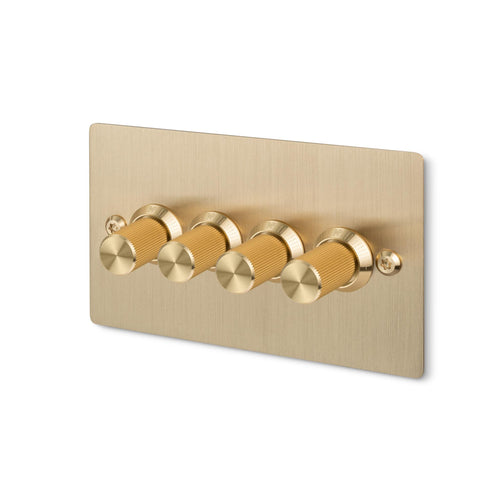 Buster + Punch 4G Dimmer Switch Brass