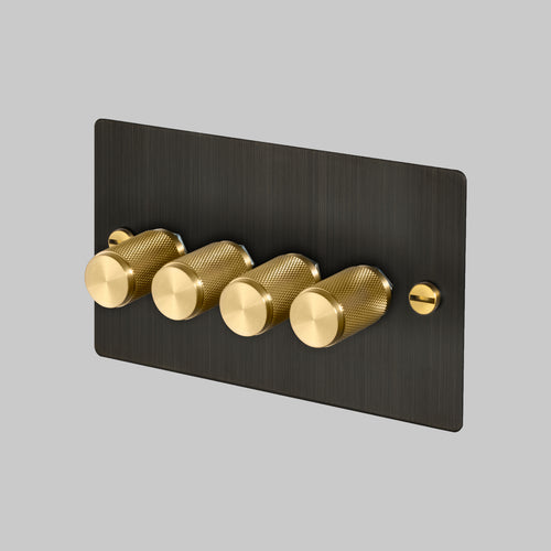 Buster + Punch 4G Dimmer Switch Smoked Bronze