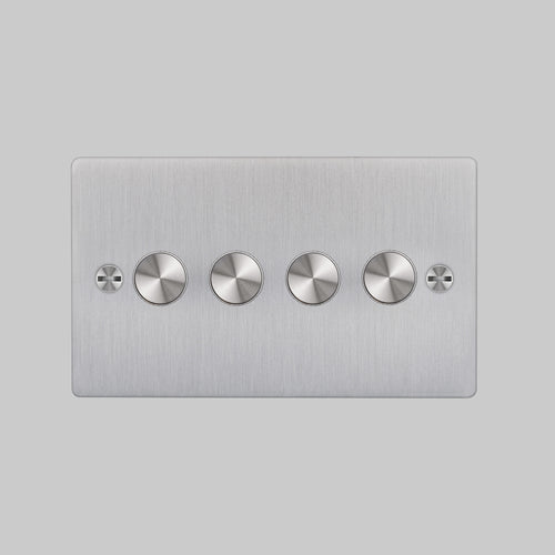 Buster + Punch 4G Dimmer Switch Steel