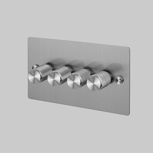 Buster + Punch 4G Dimmer Switch Steel