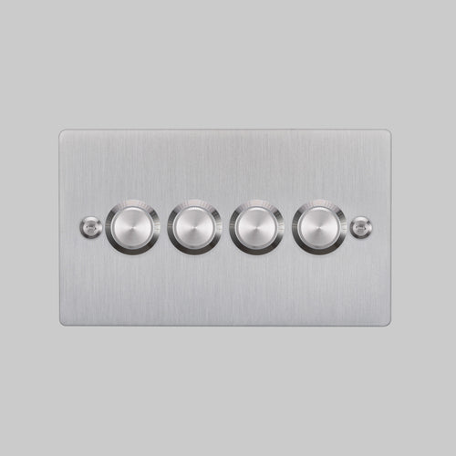 Buster + Punch 4G Dimmer Switch Steel