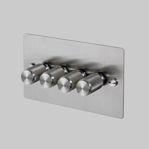 Buster + Punch 4G Dimmer Switch Steel