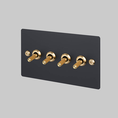 Buster + Punch 4G Toggle Light Switch Black