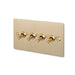 Buster + Punch 4G Toggle Light Switch Brass